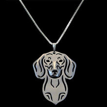 Gold / Silver Plated Dog Pendant Necklaces