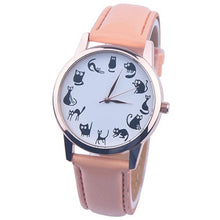 Black Cat Quartz Wrist Watch