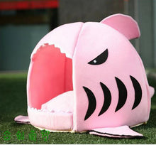Warm Soft Dog House Pet Shark Sleeping Bag