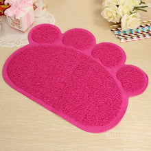 Pet Dog Puppy PVC Cat Dish Bowl Feeding Food Placemat Mat Wipe Clean