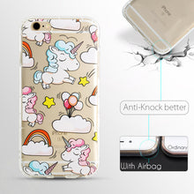 Funny Dog / Cat / Unicorn TPU Phone Case for iphone 5s 5 SE 6 6s 6plus 7 7plus