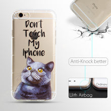 Funny Dog / Cat / Unicorn TPU Phone Case for iphone 5s 5 SE 6 6s 6plus 7 7plus