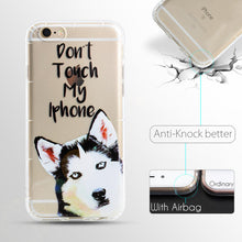 Funny Dog / Cat / Unicorn TPU Phone Case for iphone 5s 5 SE 6 6s 6plus 7 7plus