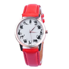 Black Cat Quartz Wrist Watch