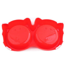 Plastic Cat Face Bowl