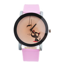 Lovely Cute Cat Quartz Watch