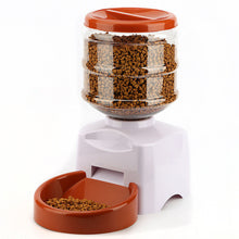 5.5L Automatic Pet Feeder with Voice Message Recording and LCD Screen Large Smart Dogs Cats Food Bowl Dispenser Black