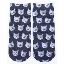 Cat Short Ankle Socks (1 Pair)