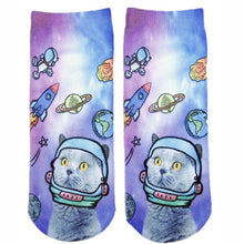 Cat Short Ankle Socks (1 Pair)