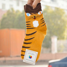 Cartoon Cat Socks (1 pair)