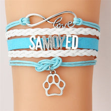 Infinity Love Samoyed Bracelet
