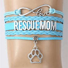 Infinity Love Rescue Mom Bracelets