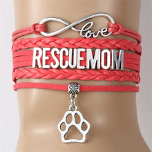 Infinity Love Rescue Mom Bracelets