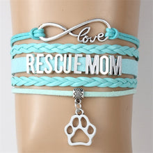 Infinity Love Rescue Mom Bracelets