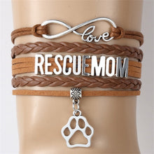 Infinity Love Rescue Mom Bracelets