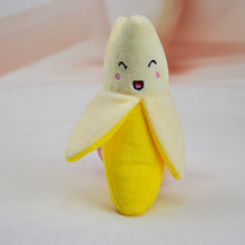 Plush Puppy Chew Squeaky Fruit & Vegetable Toys