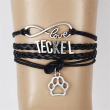 Infinity Love Teckel Bracelet
