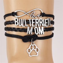 Infinity Love Bull Terrier Mom Bracelets