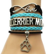 Infinity Love Bull Terrier Mom Bracelet