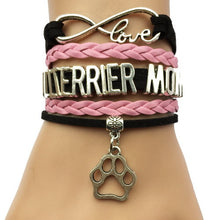 Infinity Love Bull Terrier Mom Bracelet