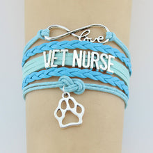 Infinity Love Vet Nurse Bracelet