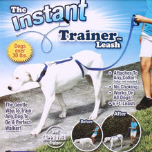 Instant Trainer Dog Leash Trains Dogs Stop Pulling 30 Lbs