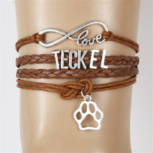 Infinity Love Teckel Bracelet