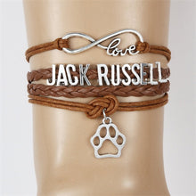 Infinity Love Jack Russell Bracelets