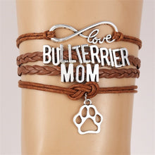Infinity Love Bull Terrier Mom Bracelets