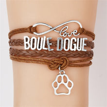 Infinity Love Boule Dogue Bracelet