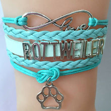Infinity Love Rottweiler Bracelets