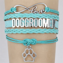 Infinity Love Dog Groomer Bracelet