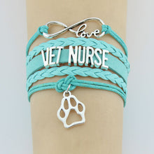 Infinity Love Vet Nurse Bracelet