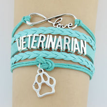 Infinity Love Veterinarian Bracelet