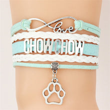 Infinity Love Chow Chow Bracelet