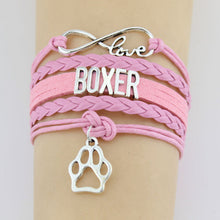 Infinity Love Boxer Bracelet