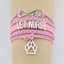 Infinity Love Vet Nurse Bracelet