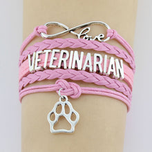 Infinity Love Veterinarian Bracelet