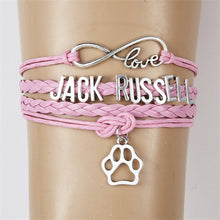 Infinity Love Jack Russell Bracelets