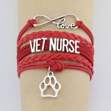 Infinity Love Vet Nurse Bracelet