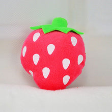 Plush Puppy Chew Squeaky Fruit & Vegetable Toys