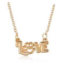 I Love Kitty Paw Necklace