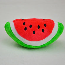 Plush Puppy Chew Squeaky Fruit & Vegetable Toys