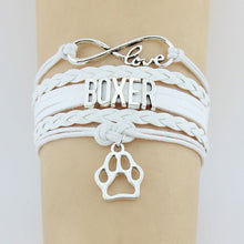 Infinity Love Boxer Bracelet