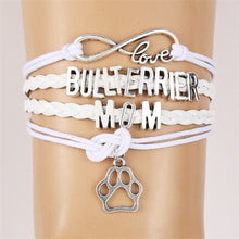 Infinity Love Bull Terrier Mom Bracelets