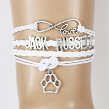 Infinity Love Jack Russell Bracelets